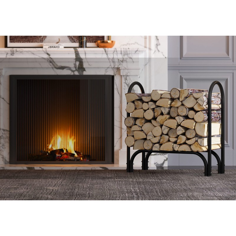 Fire Beauty Firewood Rack Log Holder,Log Storage Holder,Storage Rack,Firewood Stacker