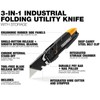 ToughBuilt TB-H4-12-IST Pry Bar Utility Knife 4-in-1 Multi Tool Contractor