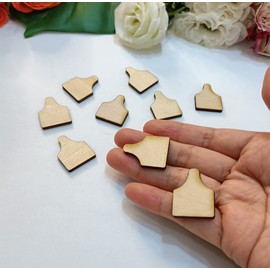 60pcs of Cow Tag Earring Ear Tag,Earrings Studs Sublimation Blanks Wood Earrings,Blanks Farm Animal Earrings Stud,DIY Country Western Jewelry (1'')