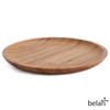 Belari 8.5" Bamboo Plate Set - Bamboo Reusable Plates -