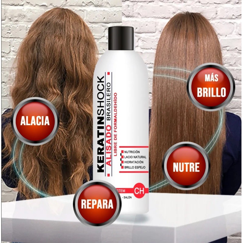 Nanoplastia Keratina Brasileña Sin Formol