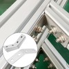 SYOWADA 6 PCS 1-5/8" Strut Channel Angle Bracket with 4