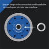 GoYonder 4.5 Inch Super Thin Diamond Saw Blade for Cutting