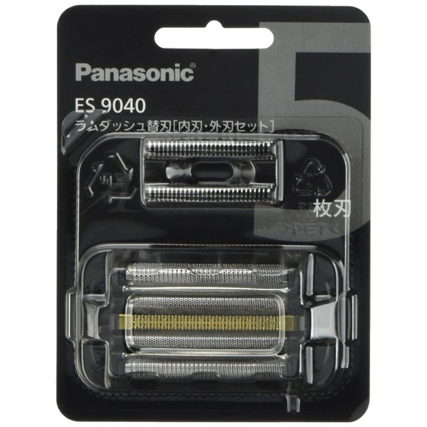 Panasonic ES9040 Replacement Blade for Men's Shaver, 5 Blade Set Blades