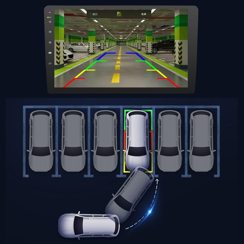 HD Reversing Camera 170° Waterproof Car Parking System Monitor Fits