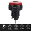 Bike Handlebar Plug Light with Rearview Mirror Bicycle Accessories Cycling