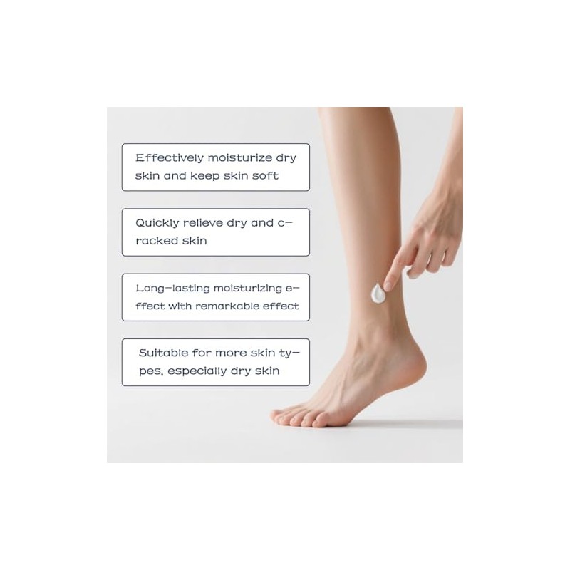 60% Urea Cream, Urea Foot & Hand Cream for Dry