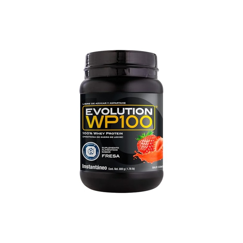 Evolution WP100 Proteína Aislada Suero de Leche Microfiltrada Ultrafiltrada