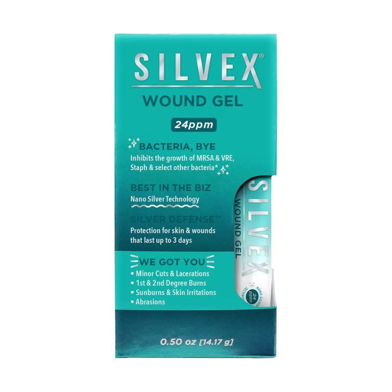 Be Smart Get Prepared Silvex Wound Gel with 24ppm Nano