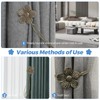 Magnetic Curtain Tieback,2Pcs Curtain Tie Backs-Curtain Drapery Holdbacks,Curtain retainers That