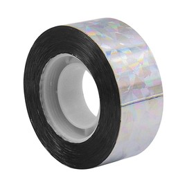 2 Rolls of ZONADAH Bird Scare Tape Ribbon 80m Deterrent Visual Audible Reflective Tape to Keep Away Birds Double Sided Flash Tape for Outdoor Garden Balcony