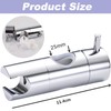Adjustable Shower Head Holder for 25mm Slide Bar Rail, Replacement
