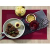 Kela Kitchen Placemat Plastic Brown 45mm x 33mm