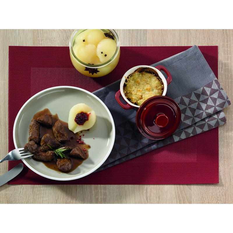 Kela Kitchen Placemat Plastic Brown 45mm x 33mm