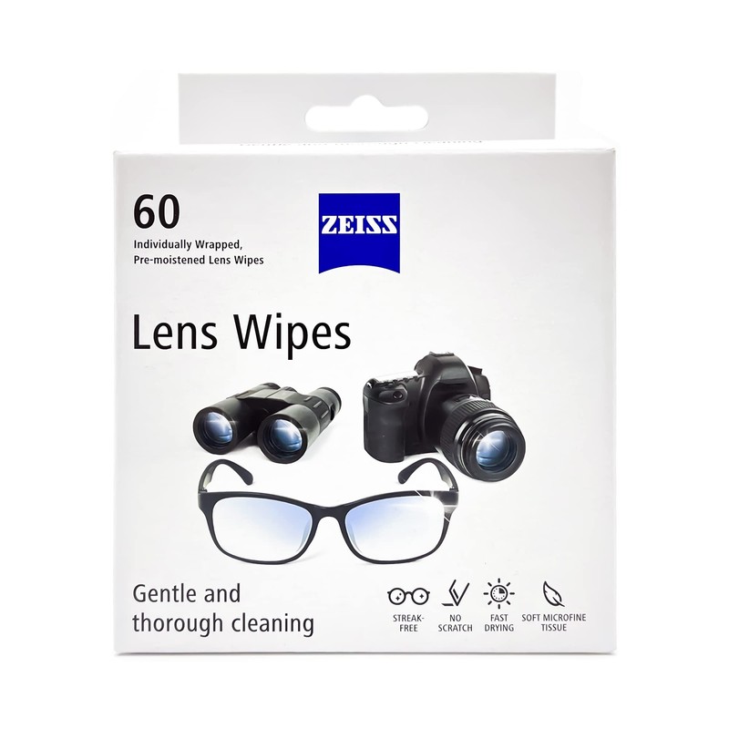 ZEISS Lens Cleaning Wipes (120-Pack)