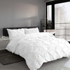 MH Traders Single Size Duvet Cover Sets with Pintuck Design