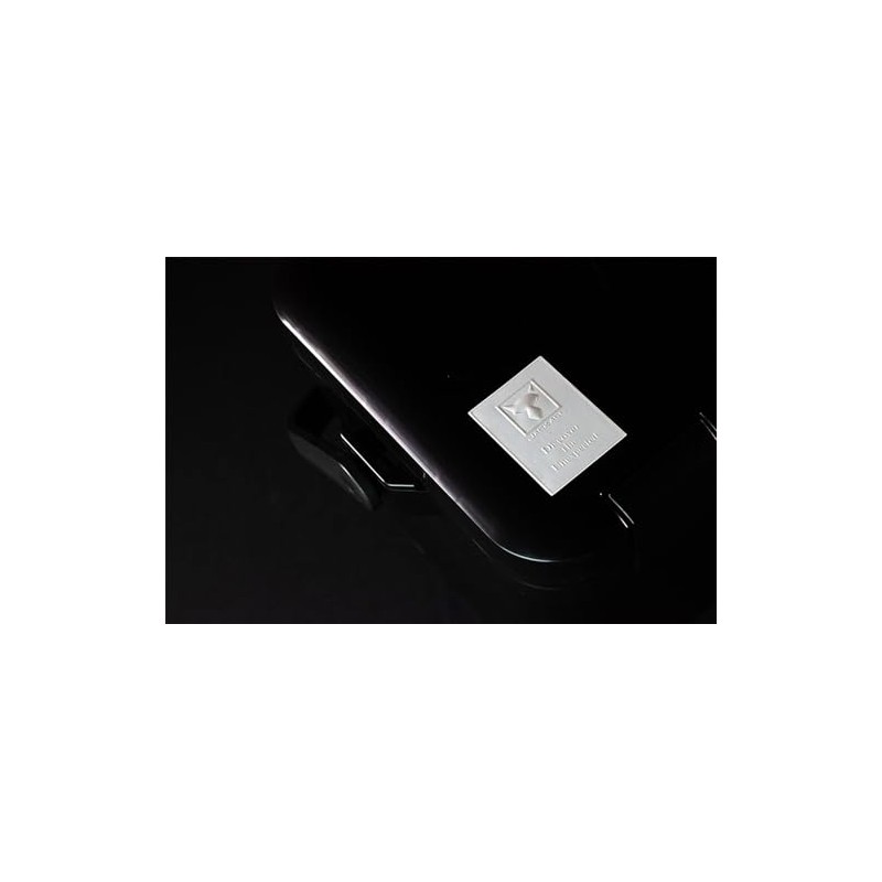 JACKALL JK Logo Peel Sticker, White, 2.2 x 2.9 inches