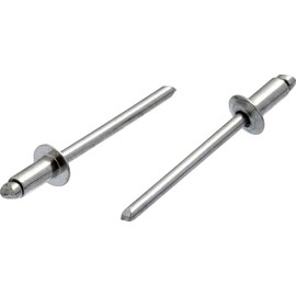 4mm x 8mm Stainless Steel Blind Pop Rivet Dome Head A2/A2 (Pack of 20)