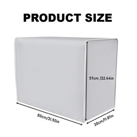 Feithmonic Outdoor Air Conditioner Cover Outdoor Air Conditioner Cover Waterproof (80 x 28 x 54 cm)