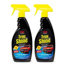 Stoner Car Care 92034-2PK 22-Ounce Trim Shine Protectant for Interior and Exterior Restores, Moisturizes, and Conditions Vinyl, Rubber, Leather and More, Pack of 2