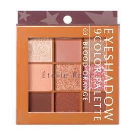 Ideal Etoile Rose 9 Colors Eyeshadow 03 Blood Orange 1pcs
