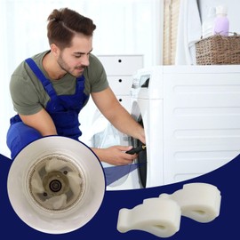 4 Pack 80040 Washer Agitator Dogs Agitator Dogs for Whirlpool & Kenmore Washer Replaces 285770 Ap3119063 285612 3366877 387091 Ps388034 Washers Whirlpool Washing Machine Replacement (White)