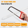 24 Inch Clear Replacement Towel Bar for Ceramic Holder -