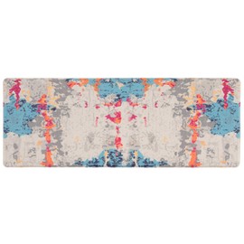 Rugshop Transitional Abstract Anti Fatigue Standing Mat 18" x 47" Multi