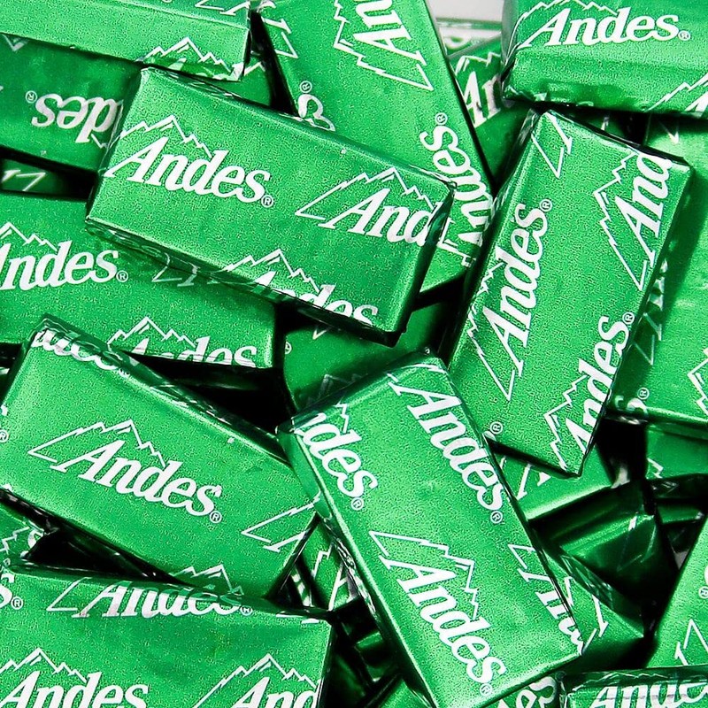 Bayside Candy Andes Mints - Andes Crème De Menthe Thin