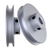 CHANCS Outer Diameter 100mm Single Groove Pulley 16mm Fixed Hole