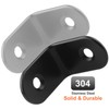 STARVAST 50 Pack Stainless Steel 90 Degree Angle L shape