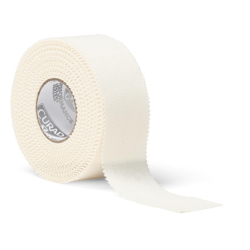 Curad Performance Series Premium Porous Cotton Tape, 1" x 10