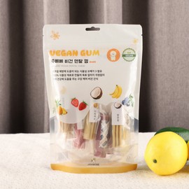 Jubebe Vegan Dental Chews Fruit 150g / 주베베 비건 덴탈 껌 과일 150g