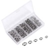 Tgpiao 200PCS 5Sizes Stainless Steel Fishing Split Rings,Heavy Duty Split