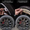 Wheel Scratch Fix Gloss Black Rim Touch Up Paint Kit,