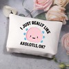 PLITI Funny Cute Axolotl Lover Gifts I Just Really Like