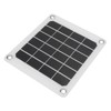 10W Solar Powered Exhaust Fan 5V Waterproof Portable Monocrystalline Silicon