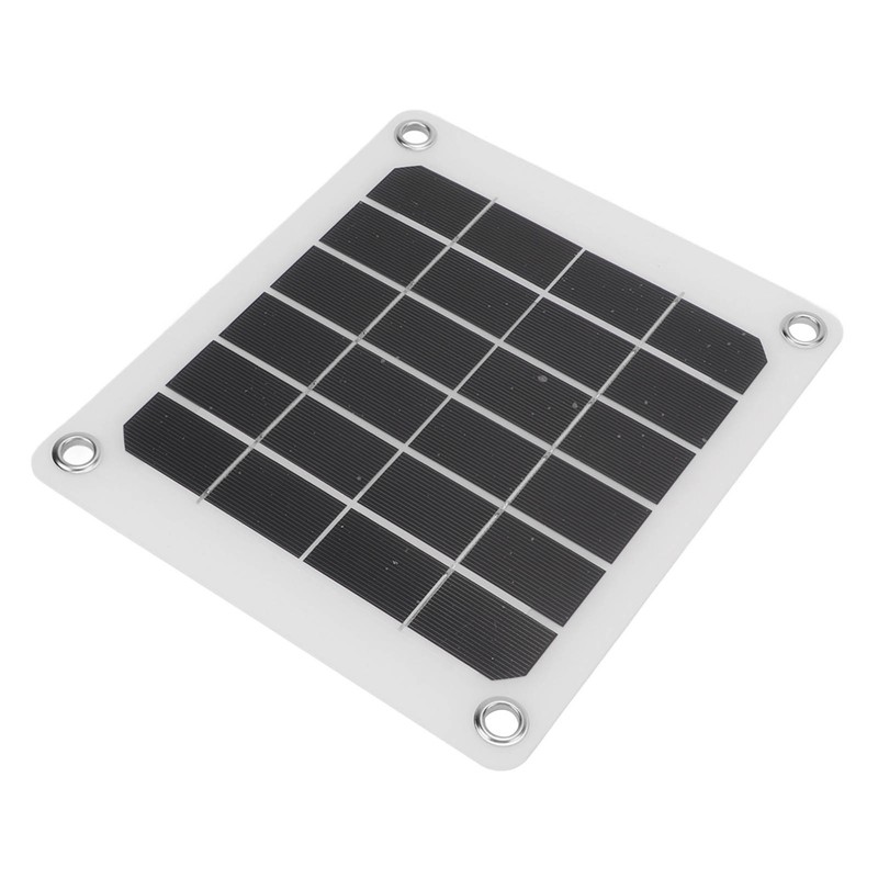 10W Solar Powered Exhaust Fan 5V Waterproof Portable Monocrystalline Silicon