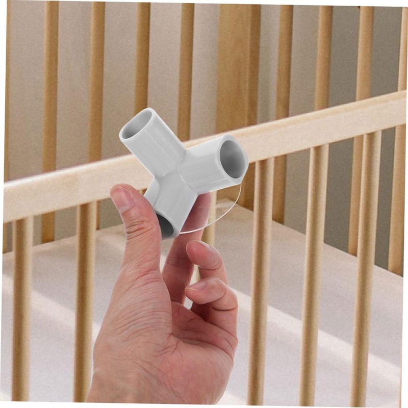 Kisangel 8pcs Elbow Fitting 3 Way: 3-Way Pipe Connectors -