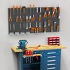 WALMANN Metal Pegboard Kit with Accessories for Wall, Garage Tools