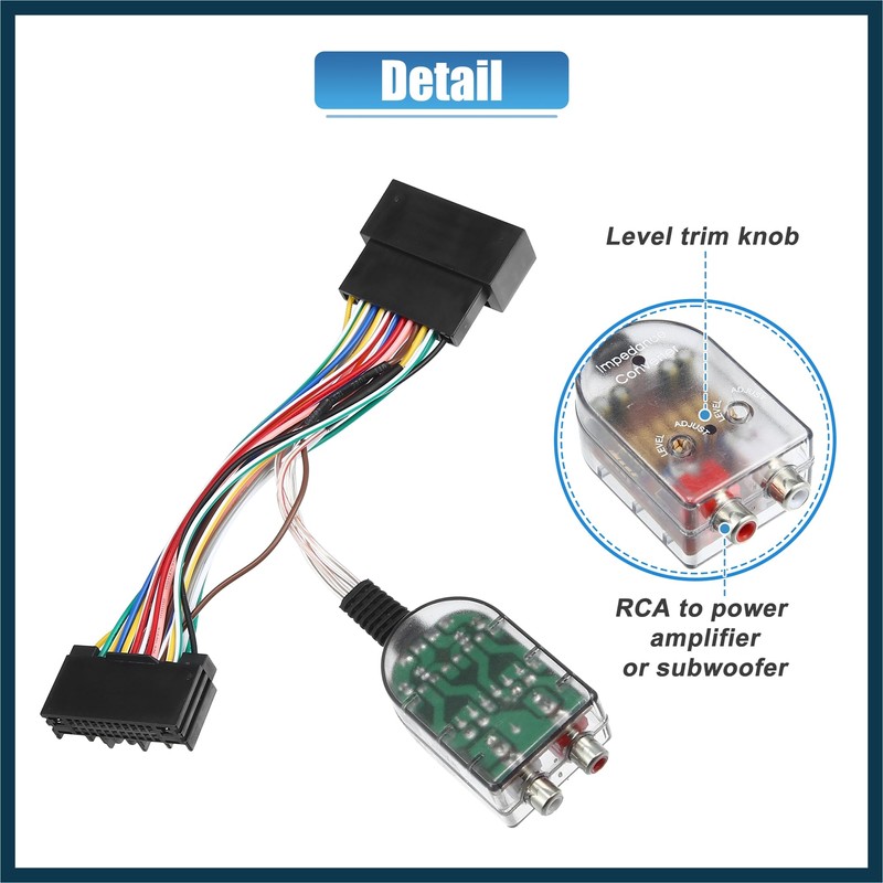 TUCKBOLD Add an Amp Amplifier Adapter Interface to Radio System