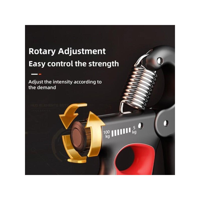 그립 제 체육관 훈련 핸드 엑서사이즈 조정 가능 5-100KG 피트니스