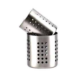 PORTA CUBIERTOS DE ACERO INOXIDABLE, 2PZ ORGANIZADOR PARA CUBIERTOS, BASE PARA CUCHARAS,TENEDORES, CUCHILLOS, ORGANIZADOR DE COCINA MULTIUSOS