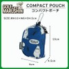 Marushin 1525006200 Compact Pouch, Moomin, Blue, Compact, Trinket Case, Gift,