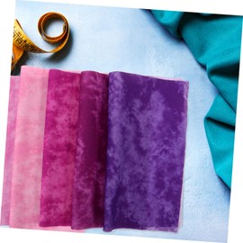 OSALADI 5pcs Cotton Fabric Squares Quilting Cloth for DIY Patchwork Sewing Arts Crafts Multi Color Cotton Material Soft Breathable Durable