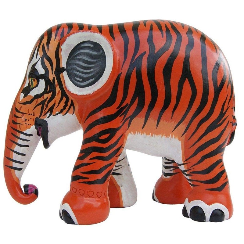 ELEPHANT PARADE Limited Edition Replica Elephant - Tigerphant (10cm)