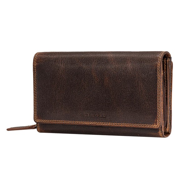 STILORD 'Alissa' Leather Purses for Women 26 Card Slots -