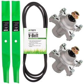 8TEN Deck Rebuild Kit for Toro Exmark 42 inch Quest TimeCutter SS 4235 MX 4260 ZS 4200S 4200T Blade Spindle Belt