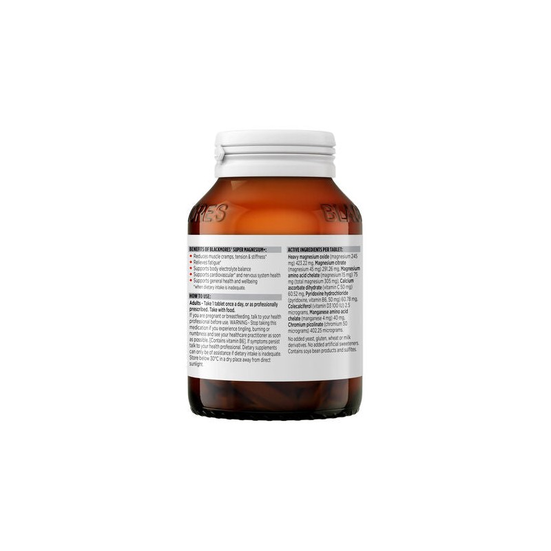 Blackmores Super Magnesium Plus 100 Tablets