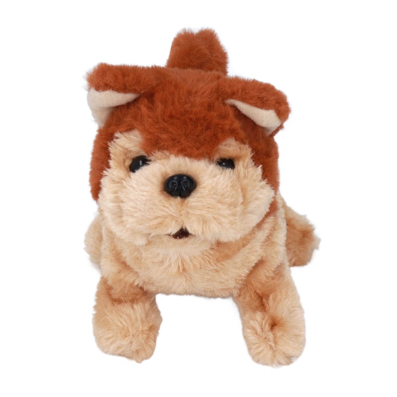 Electronic Dog Toy Children German Shepherd Barking Walking Interactive Plush